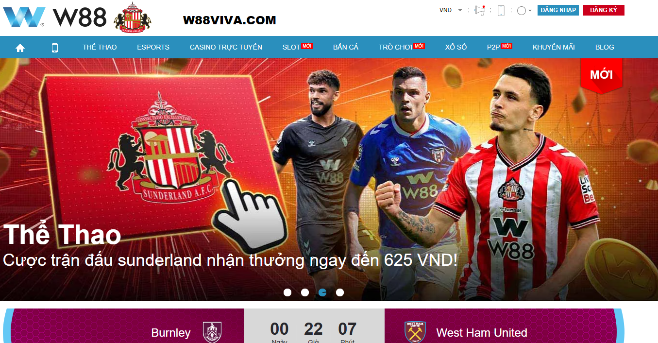 W88 Thương hiệu cá cược trực tuyến W88